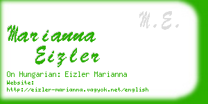 marianna eizler business card